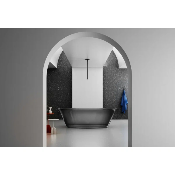 Ванна из полиэфирной смолы Abber Kristall AT9707 170x75 см овальная, без гидромассажа, большие - фото 5