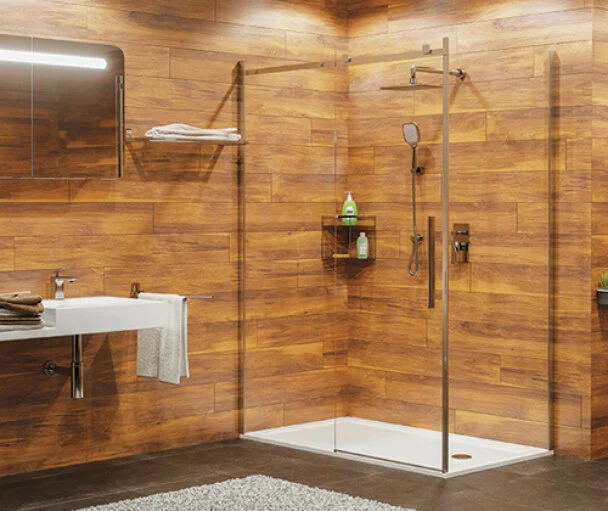 Душевой уголок WasserKRAFT Alme 120х90 см профиль хром - фото 3