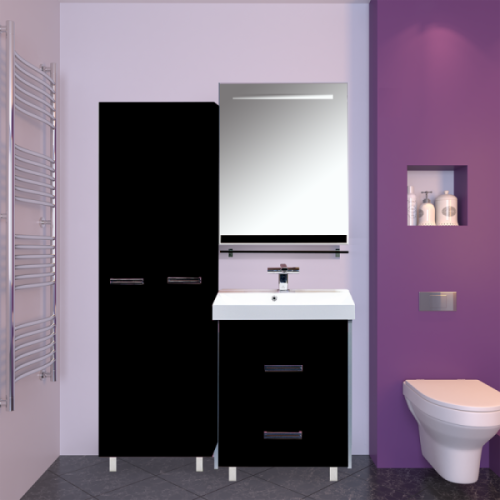 Зеркало с полочкой, цвет  чёрный, Misty Джулия, по запросу - фото 2