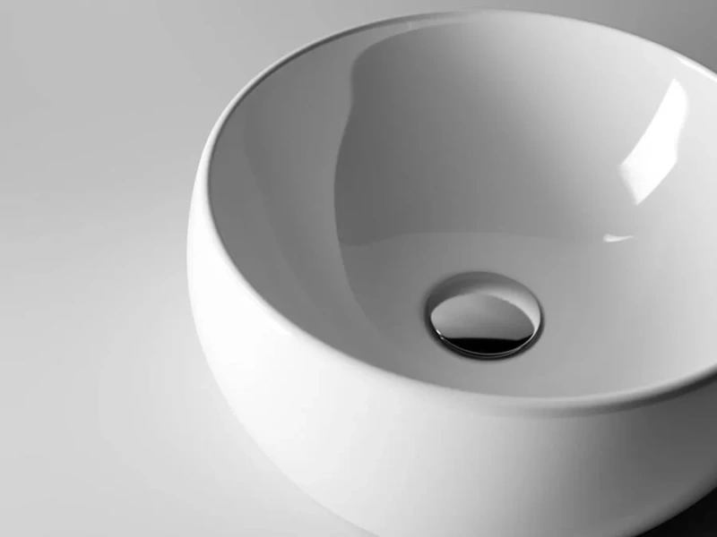 Раковина Ceramica Nova Element 39,5 см круглая, 40 см - фото 6