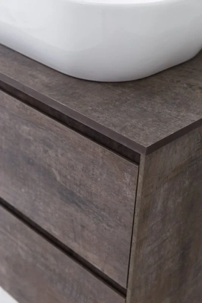 Тумба под раковину подвесная BelBagno Pietra 100 см stone - фото 4