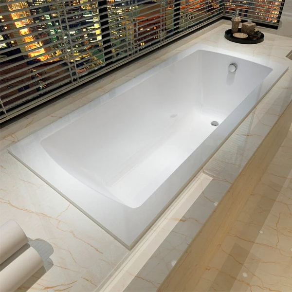 Ванна акриловая Alex Baitler Garda, 120 x 70 см, цвет SuperWhite, GARDA 120*70, прямоугольные - фото 5