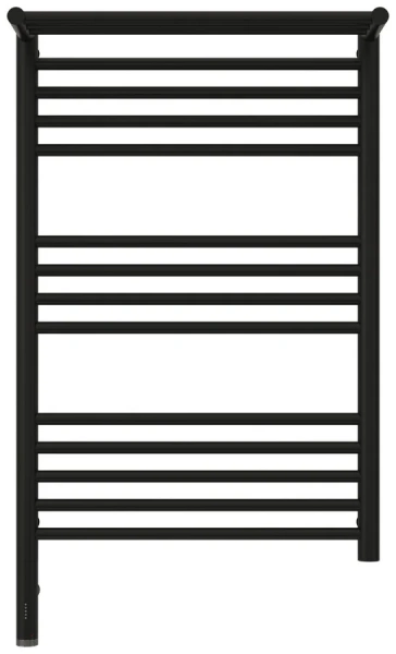 Полотенцесушитель электрический Сунержа Богема 3.0 50х80 см левый, черный матовый, черный - фото 3