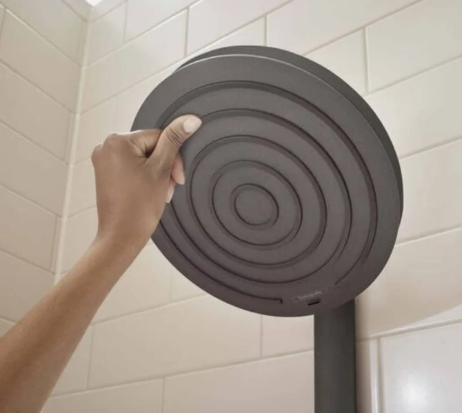 Душевая стойка Hansgrohe Pulsify черная матовая index_1 - фото 10