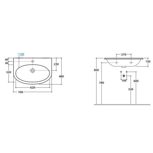 Схема, 70 см - фото 5