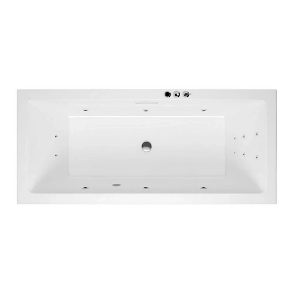 Ванна гидромассажная Excellent Heaven Slim Smart 180 x 80 см, белый/хром, WAEX.HEV18S.SMART.CR - фото 2