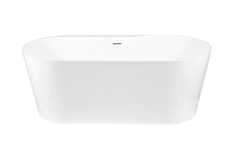 Ванна каменная Roca Raina 159 х 79 см 248466000, литой мрамор Stonex, овальная, белая, 160 см - фото 8