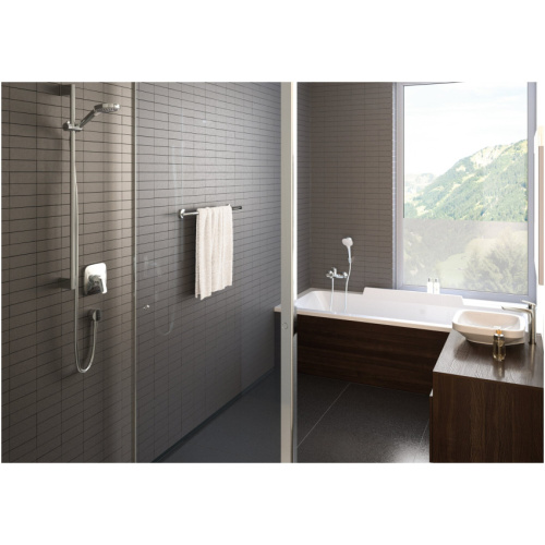 Смеситель для раковины Hansgrohe Logis без донного клапана, однорычажные, двухрычажные - фото 8
