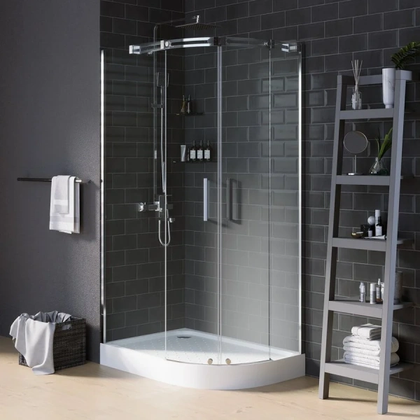 Душевой уголок Grossman Galaxy 110x80 см без поддона, прозрачные - фото 7