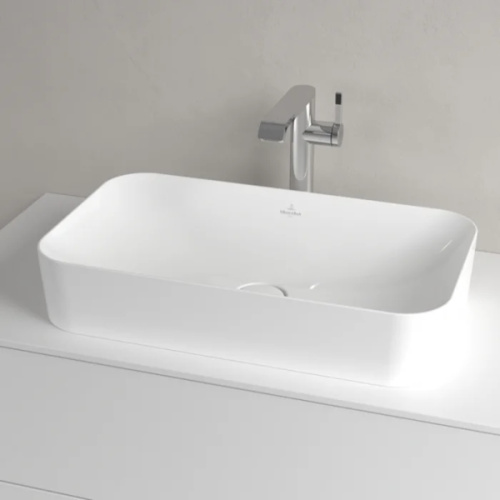 Раковина Villeroy & Boch Finion 60 см накладная, в форме чаши, полукруглая - фото 5
