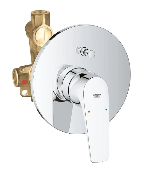 Смеситель для ванны встраиваемый Grohe BauFlow 29113000 - фото 1