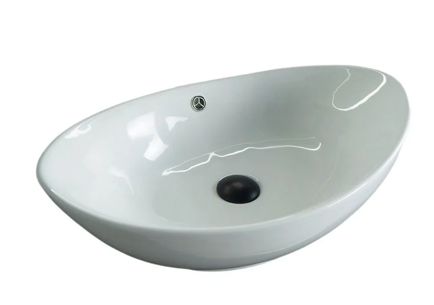 Раковина GID Lago N9019 60 см белая - фото 1