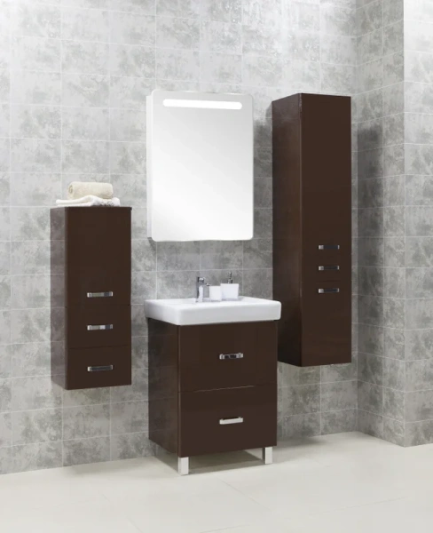 Тумба под раковину напольная Акватон Америна 60Н 56 см коричневая, нет в наличии - фото 2