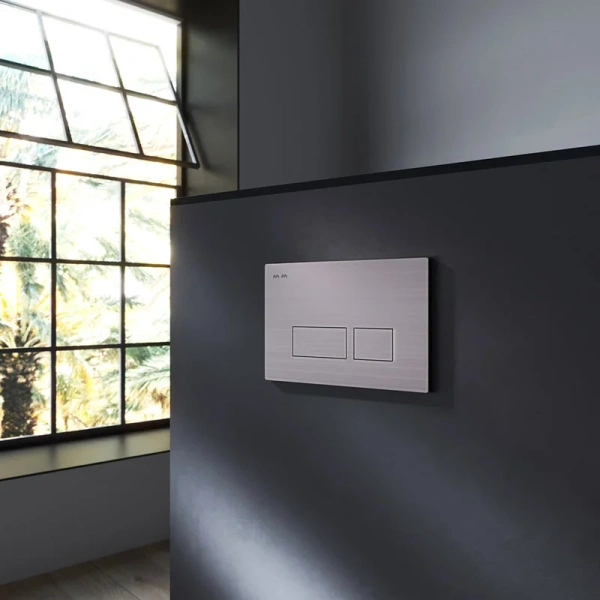 Клавиша смыва Am.Pm Pro S матовый никель - фото 4