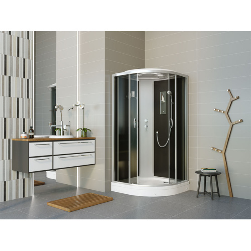 Душевая кабина Erlit Comfort ER3508P-C 80х80 см с крышей, хромированный профиль - фото 9