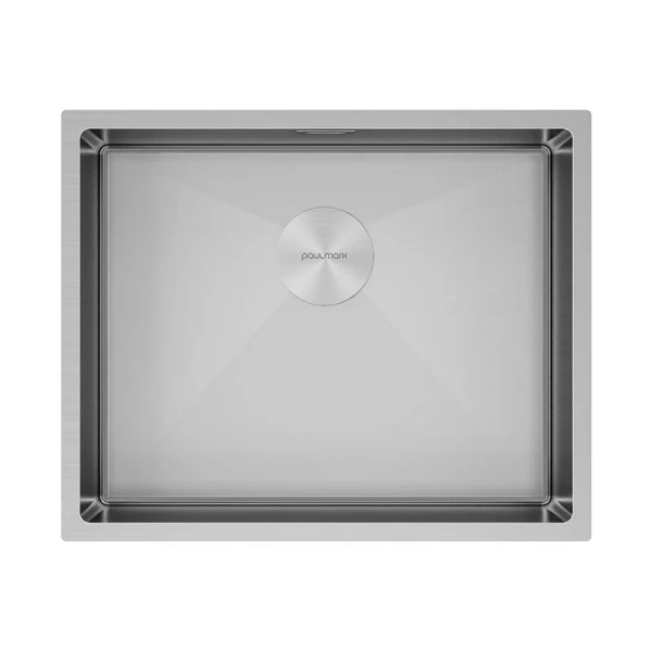 Мойка для кухни Paulmark Next 54 см серая матовая - фото 1