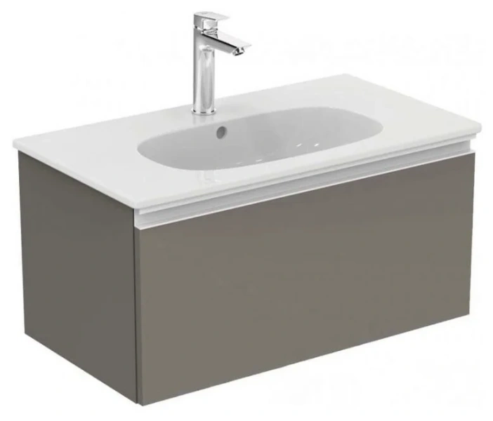 Раковина Ideal Standard Tesi 80 см белая матовая, прямоугольной формы - фото 5