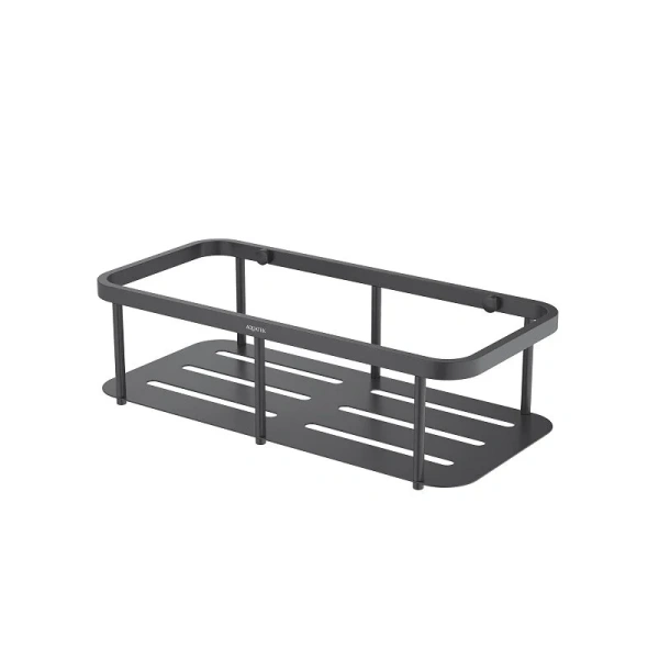 Полочка для ванной Акватек черная матовая - фото 1