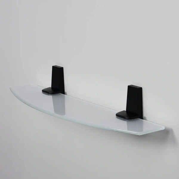 Полочка для ванной WasserKRAFT Abens черная, черные - фото 3