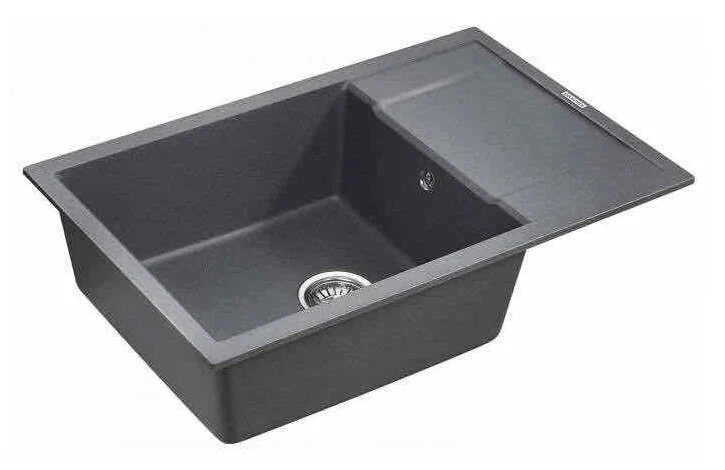 Мойка для кухни Paulmark Verlass 78 см графит, кварц - фото 3