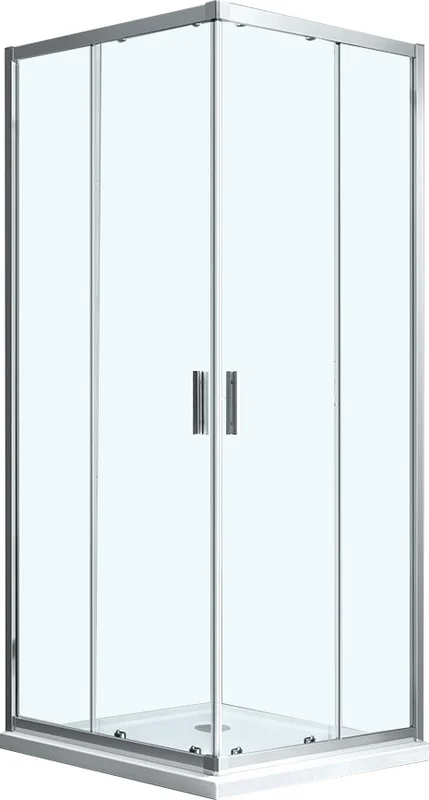 Душевой уголок Vincea Scala 100x80 см хром, раздвижные - фото 7