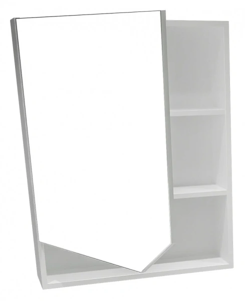 Зеркальный шкаф Grossman Инлайн 60 см белый - фото 3