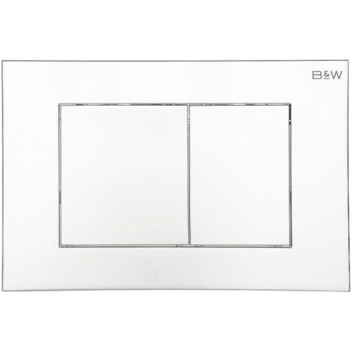 Клавиша смыва Black&White Universe 953 ABS пластик - фото 3