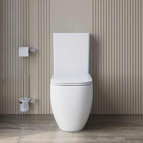 Унитаз компакт BelBagno Luce BB2197CP-TOR/SC безободковый - фото 3