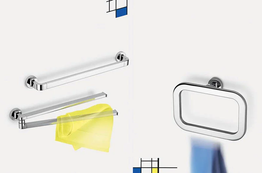 Полотенцедержатель Colombo Nordic хром - фото 2