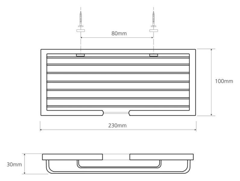 Решетка для ванной Bemeta Cytro хром - фото 2