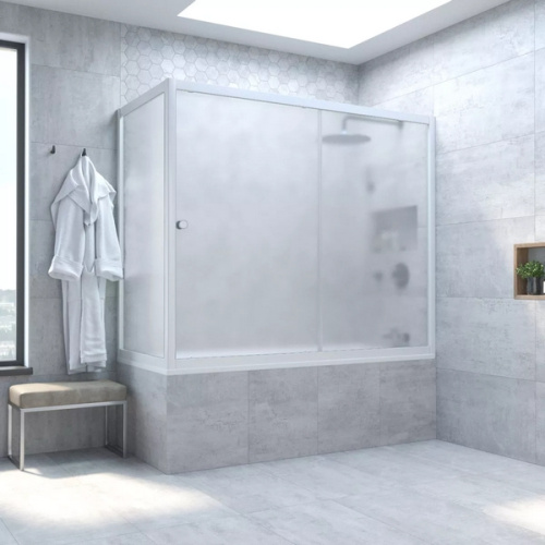 Душевая шторка на ванную Vegas-glass ZV+ZVF 170х80 - фото 4