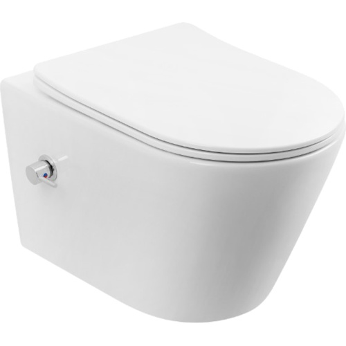 Унитаз подвесной Boheme Avva белый глянец - фото 1