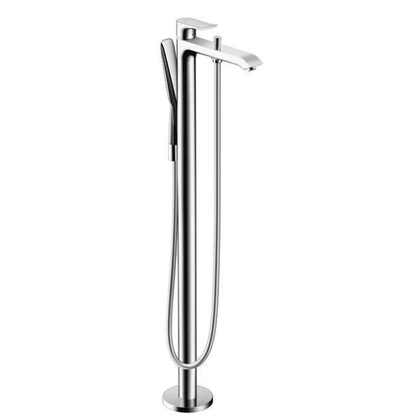Смеситель для ванны Hansgrohe Metris 31471000 напольный - фото 1