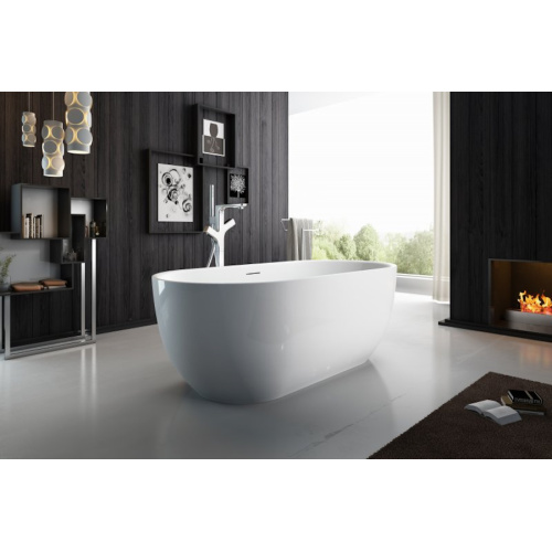 Ванна акриловая BelBagno 170х80 см отдельностоящая, белая - фото 2