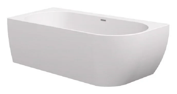 Ванна акриловая Ravak Freedom Corner L/P 170 x 80 см, пристенная, белая, слив-перелив хром, левая/правая - фото 4