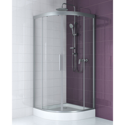 Душевой уголок Am.Pm Like 90x90 см стекло прозрачное - фото 3