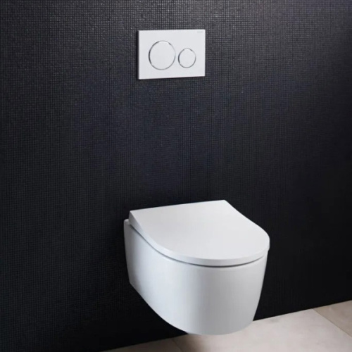 Унитаз с инсталляцией Geberit iCon без кнопки - фото 2