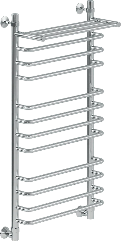 Полотенцесушитель водяной Ника Quadro 100x50 см хром - фото 1