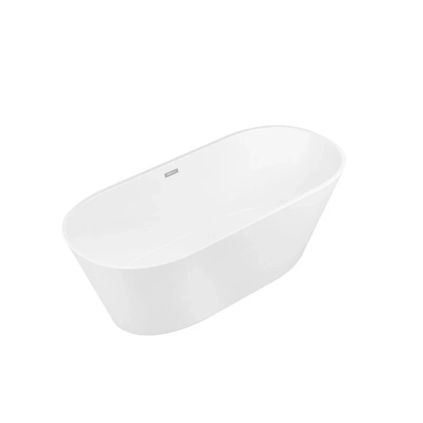 Ванна акриловая Grossman Forta, GR-1503M, 170 x 75 см, отдельностоящая, белая матовая - фото 1