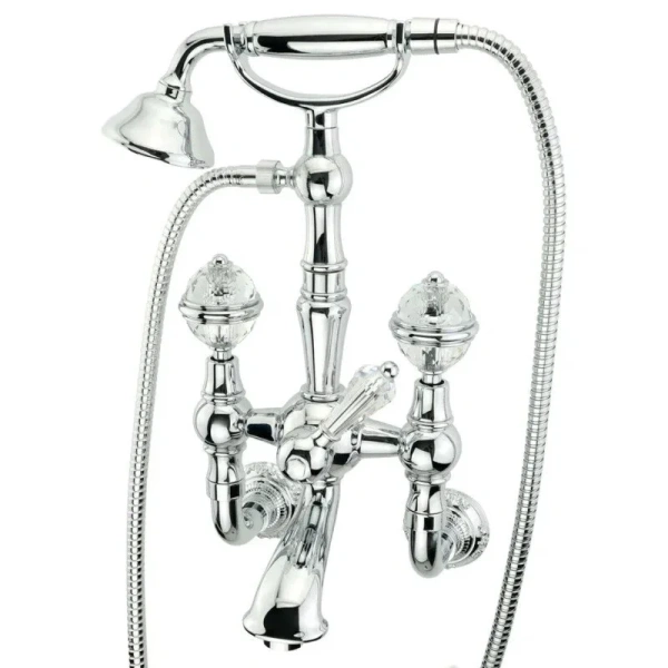 Смеситель для ванны Migliore Cristalia настенный - фото 1