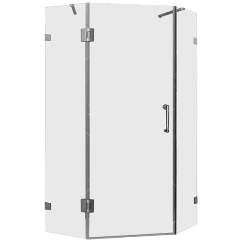 Душевой уголок RGW Hotel HO-82 120х120 см стекло прозрачное - фото 1