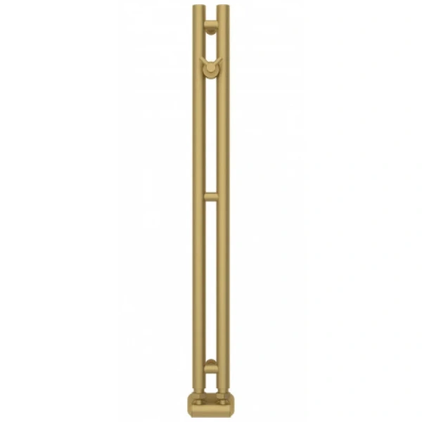 Полотенцесушитель водяной Сунержа Нюанс EU50+ 5х84 см матовое золото - фото 1