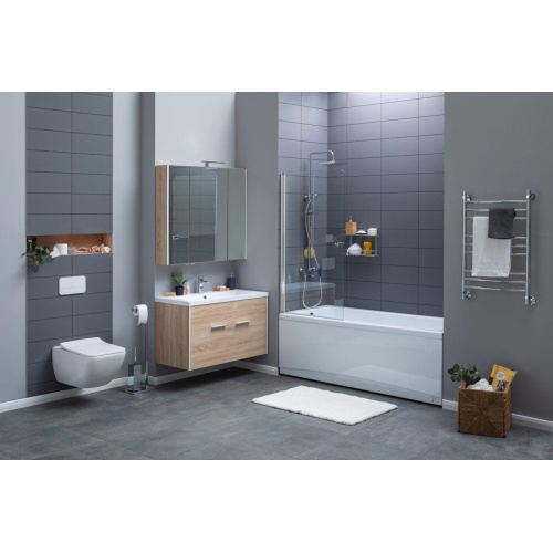 Фронтальный экран Aquanet Bright 175 см белый - фото 3