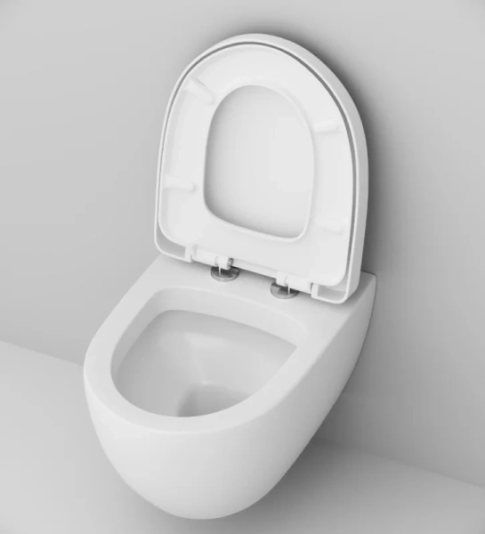 Унитаз с инсталляцией Am.Pm Awe с клавишей хром - фото 4