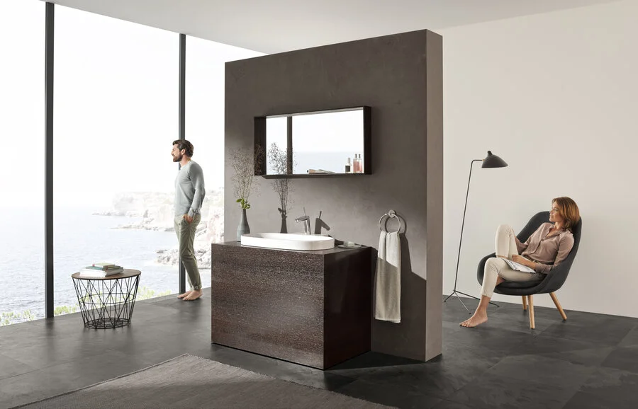 Смеситель для раковины, хром, Grohe Eurodisc Joy 23427000, с 1 монтажным отверстием - фото 8