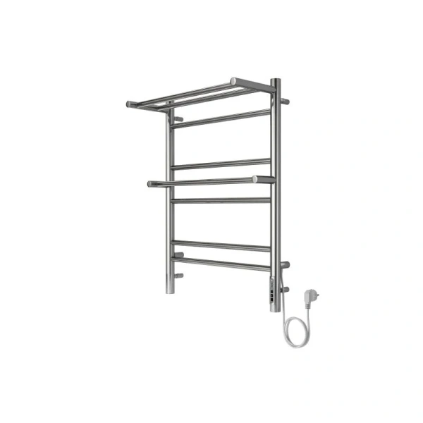 Полотенцесушитель электрический Акватек Альфа 50x70 см хром - фото 4