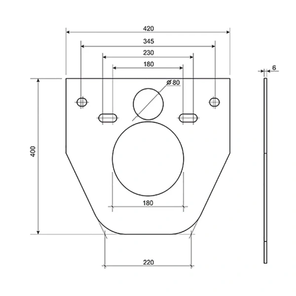 Шумоизоляционная панель для инсталляции Ceramica Nova - фото 2