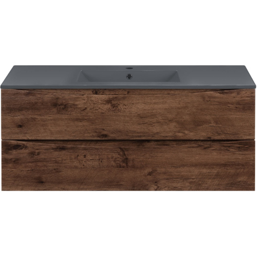 Тумба под раковину подвесная Vincea Mia 120,9 см R.Wood, моноблок - фото 5