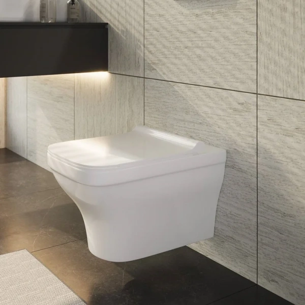 Унитаз с инсталляцией BERGES клавиша черный глянец, с инсталляцией index_1 - фото 5