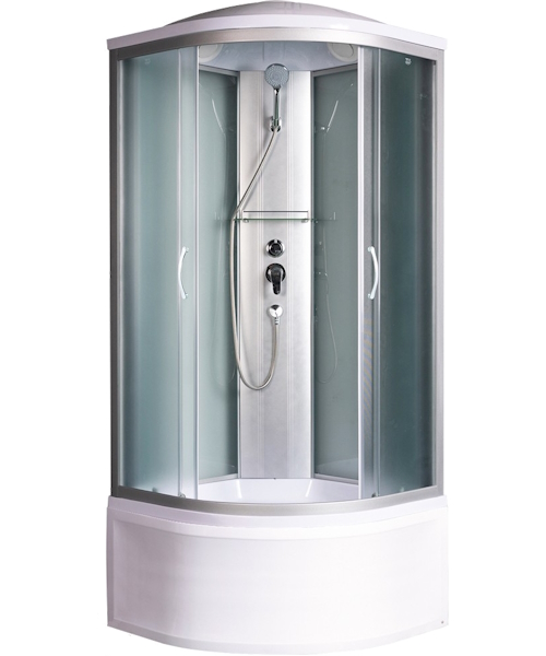 Душевая кабина River Nara XL 80x80 см стекло матовое - фото 1